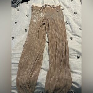 Victoria's Secret Tan Flare Pants